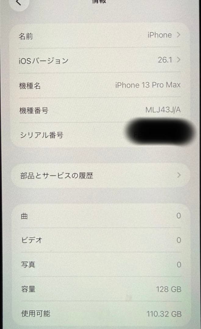 スマートフォン本体 iPhone 13 Pro Max 128GB