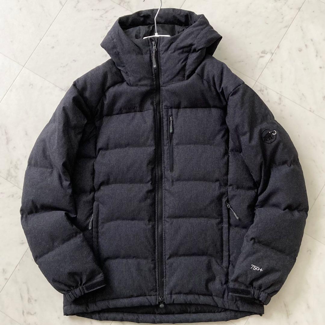 美品/L Mammut SERAC Down Hoody Herringbone