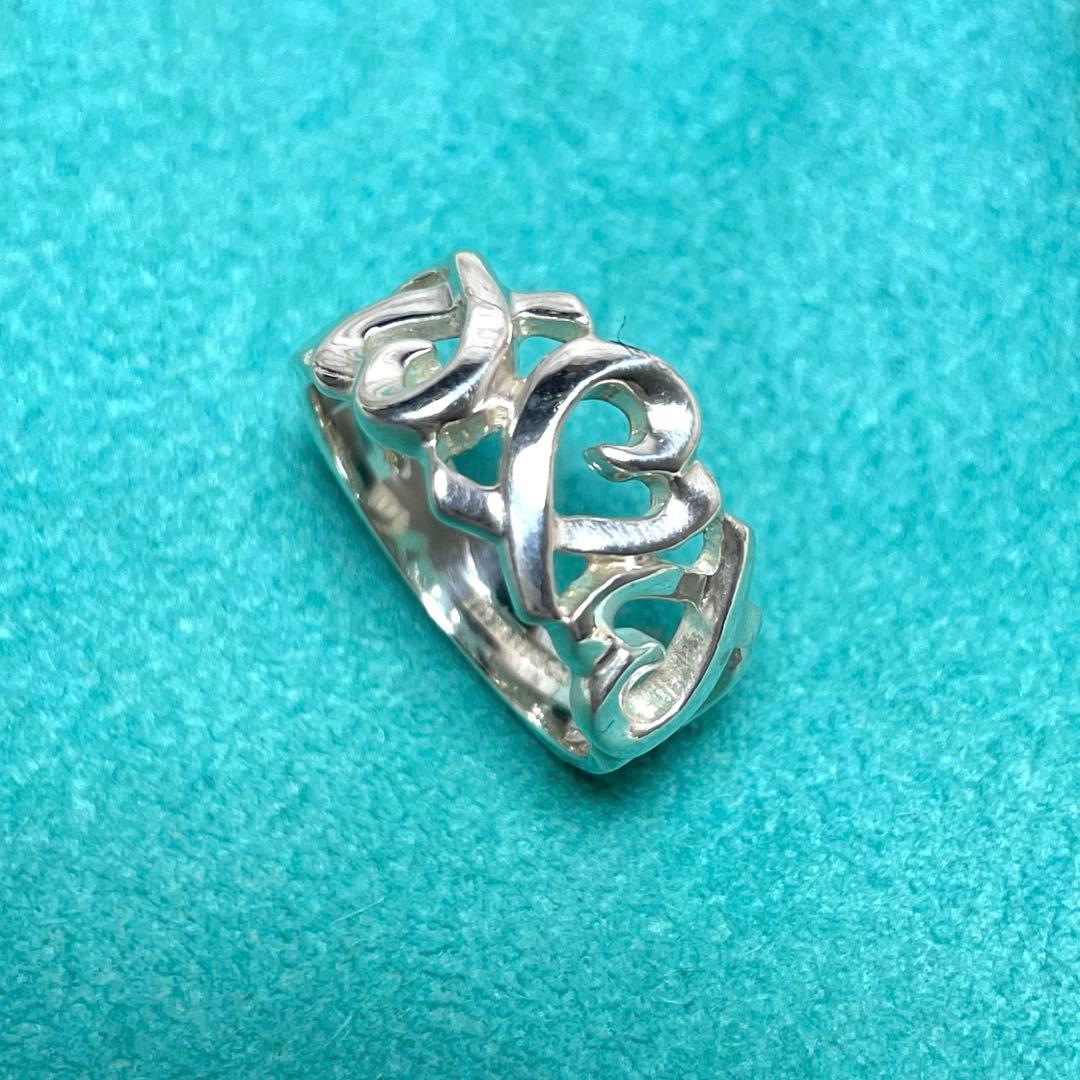 TIFFANY&Co.ティファニー　ラビングハートリング　9号
