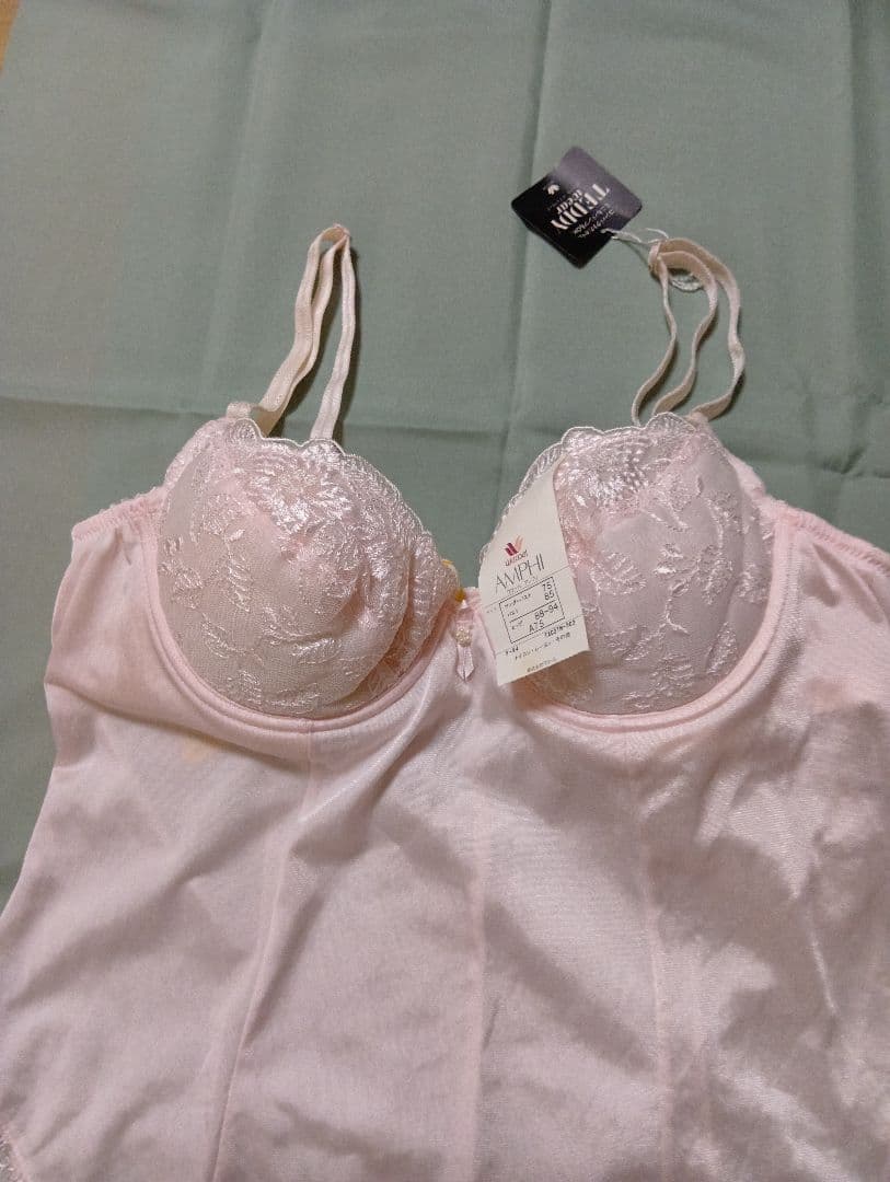 未使用タグ付きランジェリー ワコールテディ ウェアTEDDYベビードールアンフィ