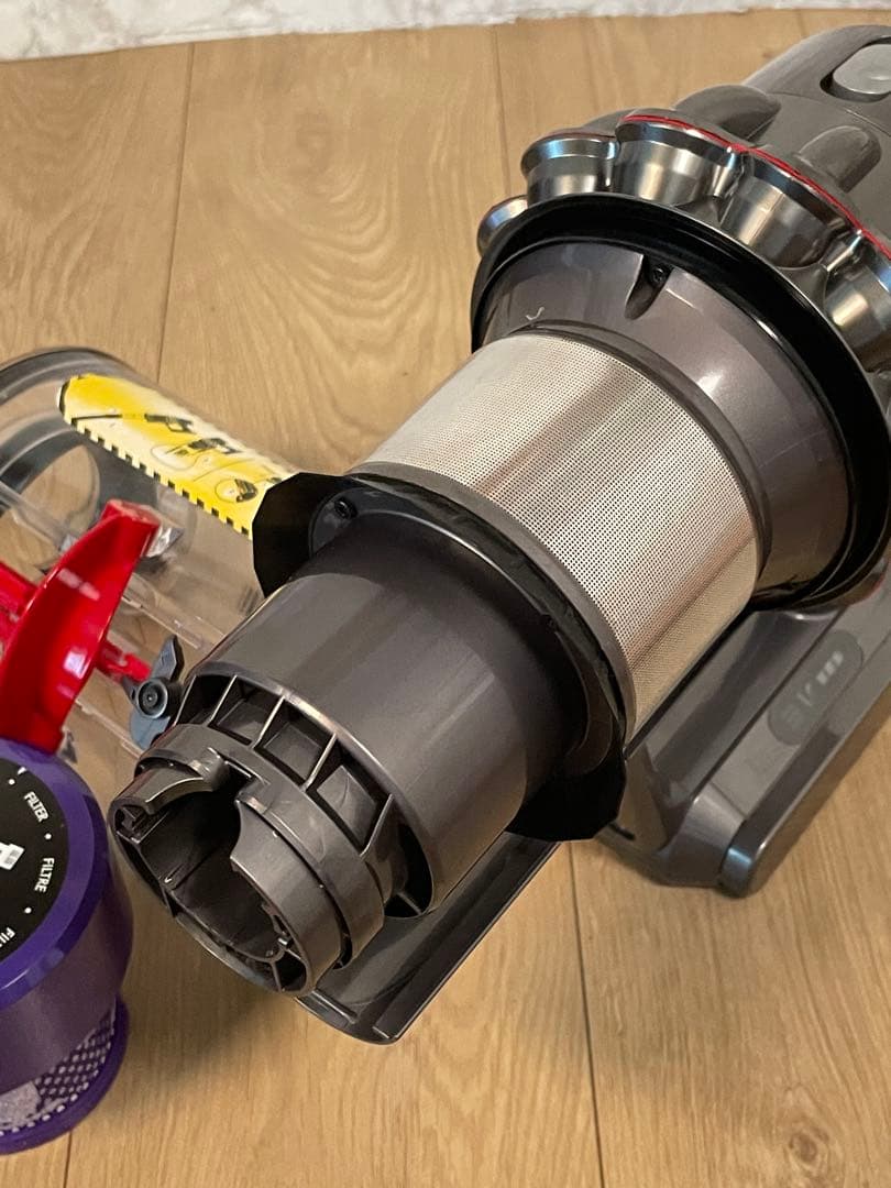ダイソン V10SV12本体 整備洗浄 モード1で48分 MAXモード3分20秒