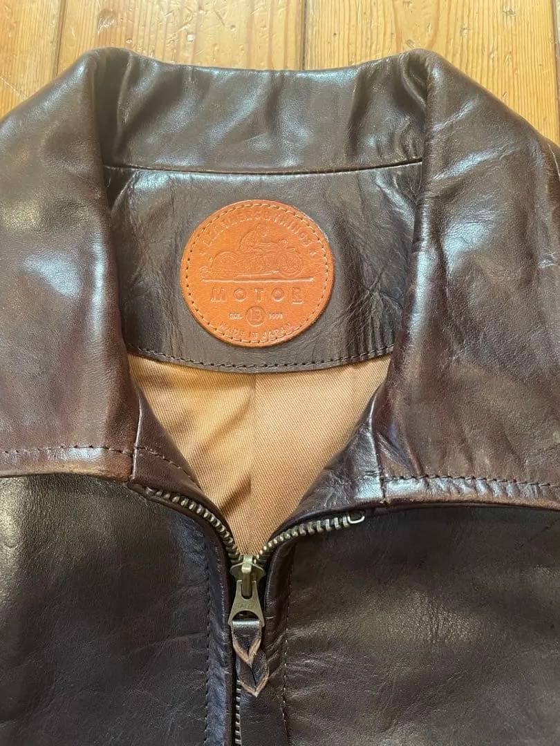 MOTOR レザージャケット　ホースハイド