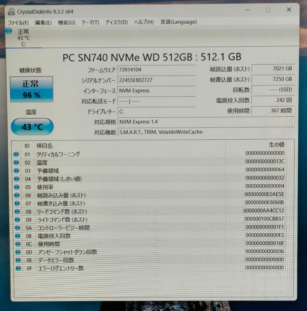 Windowsノート本体 DELL Inspiron15/Core i7-1255U/office2021