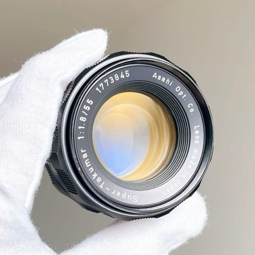 【極美品】PENTAX Super Takumar 55mm f1.8 整備済