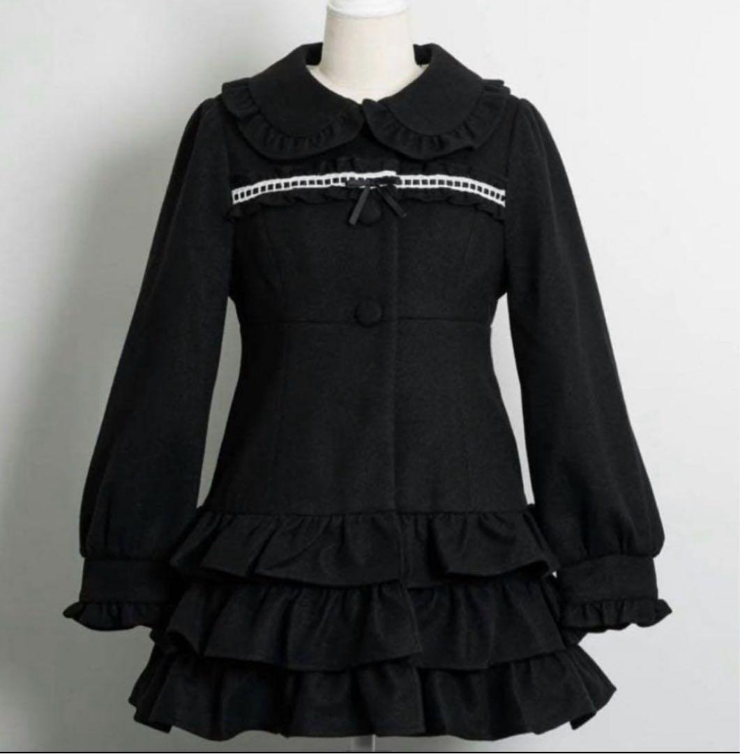 pium ピウム はしごレースティアードミニコート