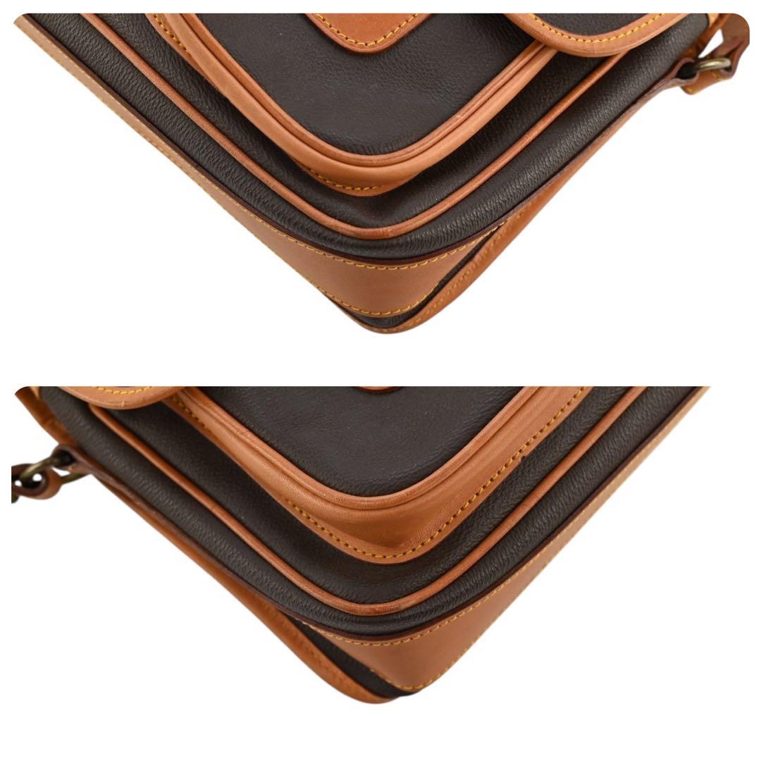 【極美品】ハンティングワールド　ショルダーバッグ　レザー　トート　メッセンジャー