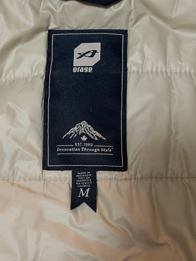 ORAGE 中綿入りスキージャケットMサイズ