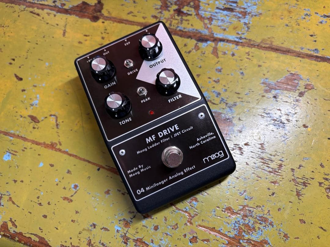ギター Moog Minifooger MF Drive V2