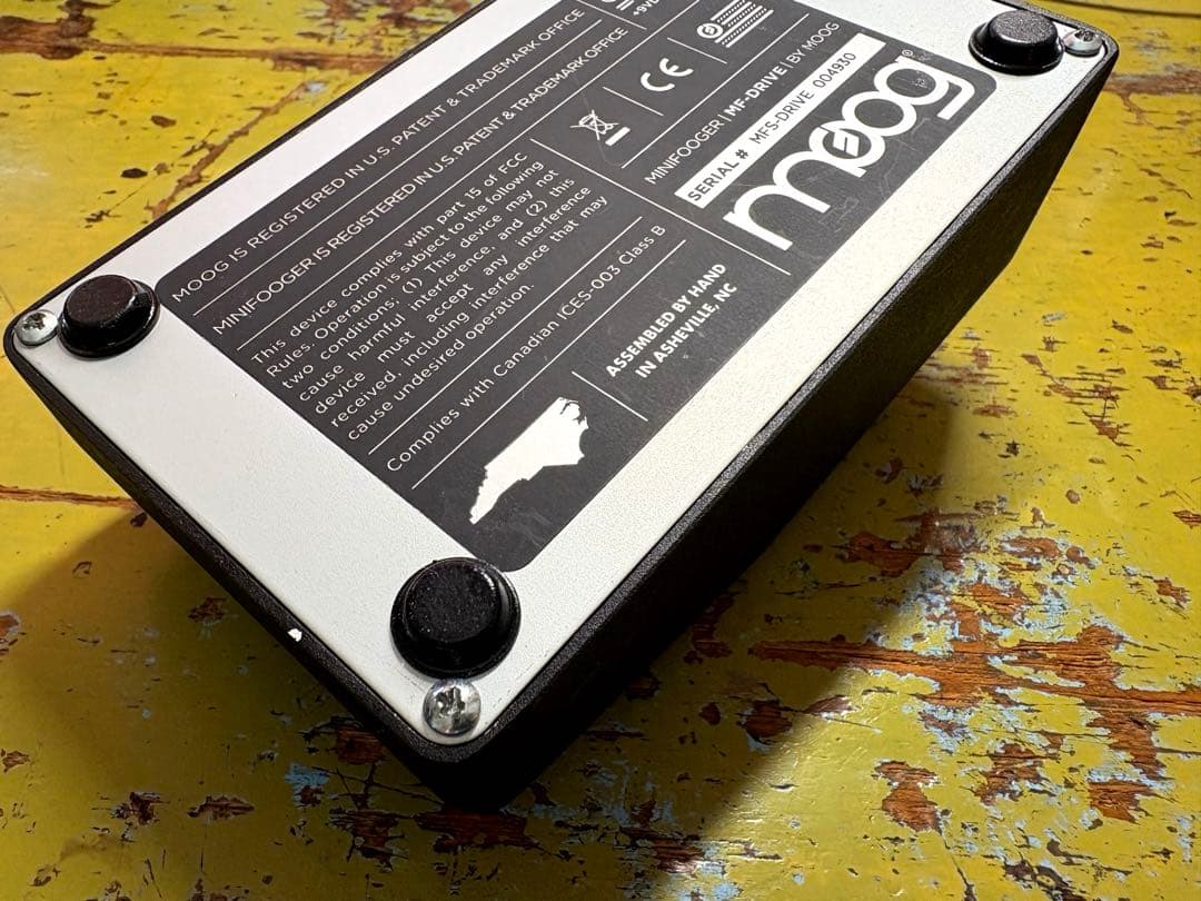 ギター Moog Minifooger MF Drive V2