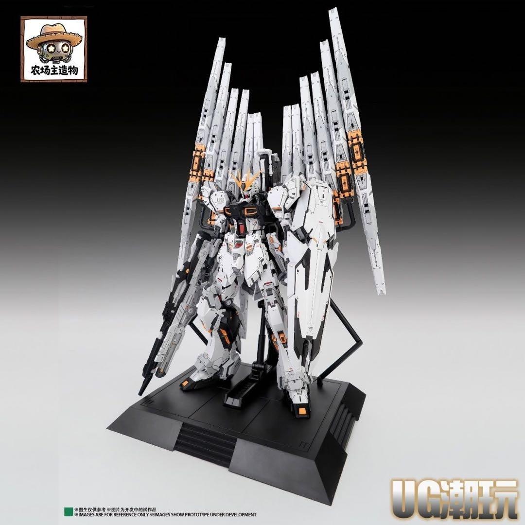 新品1/100 νガンダム ガレージキット造形　海外スタジオ正規品