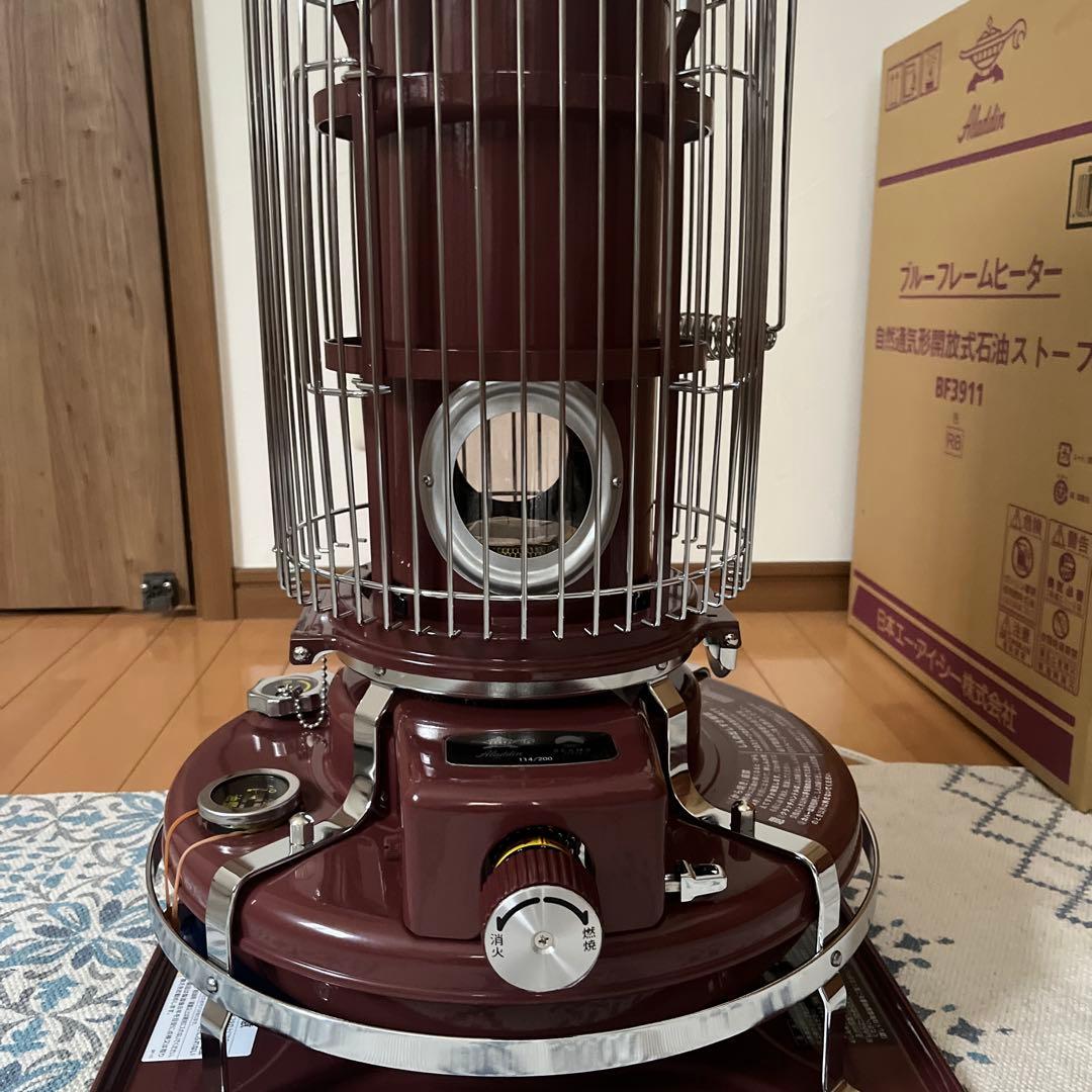 新品　ビームス　アラジン　ストーブ　ブルーフレームヒーター