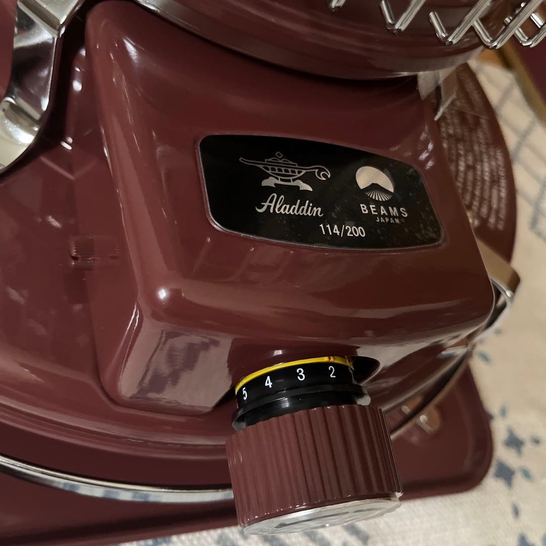 新品　ビームス　アラジン　ストーブ　ブルーフレームヒーター