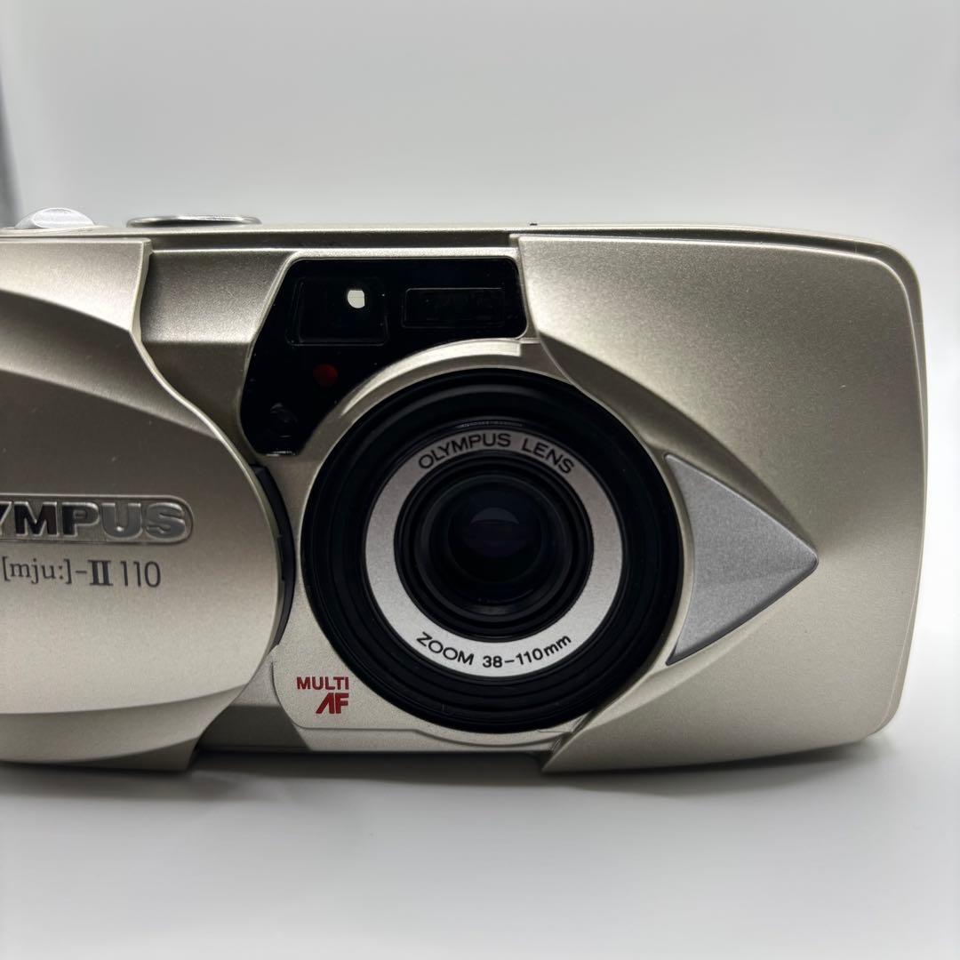 【美品】 Olympus mju-ii 110 μ2 110 フィルムカメラ