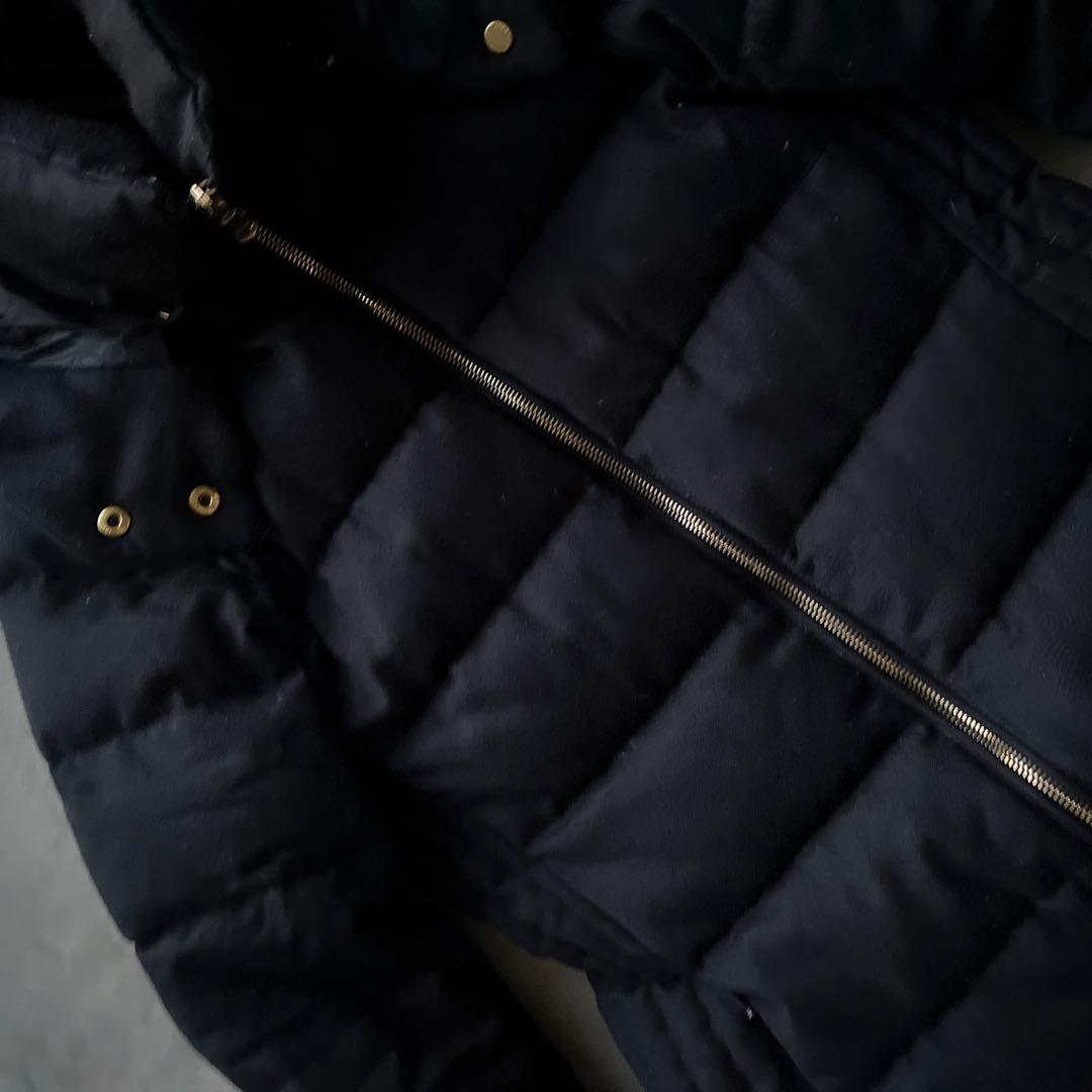 タトラス　ダウン　コート　ジャケット　ロング　ネイビー　サイズ　2