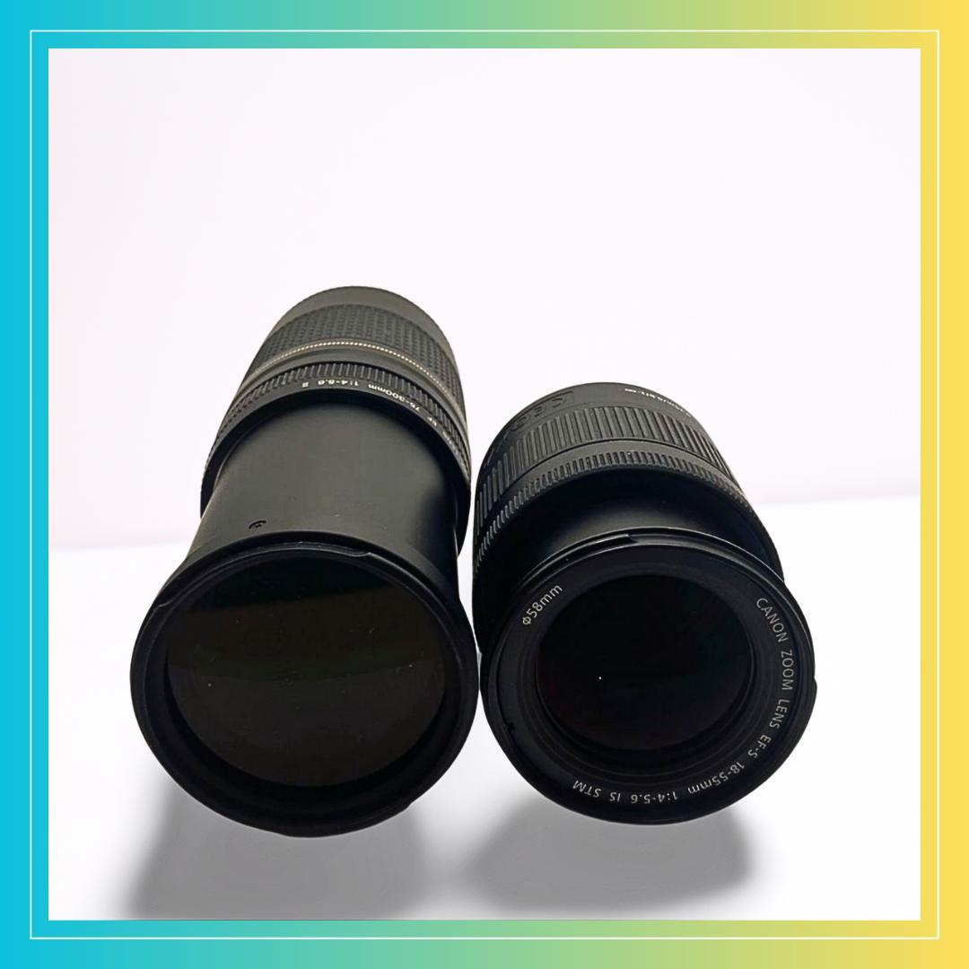 ❤️お得なフォロー割❤️ キャノンCanonKissX5極美品ダブルレンズキット