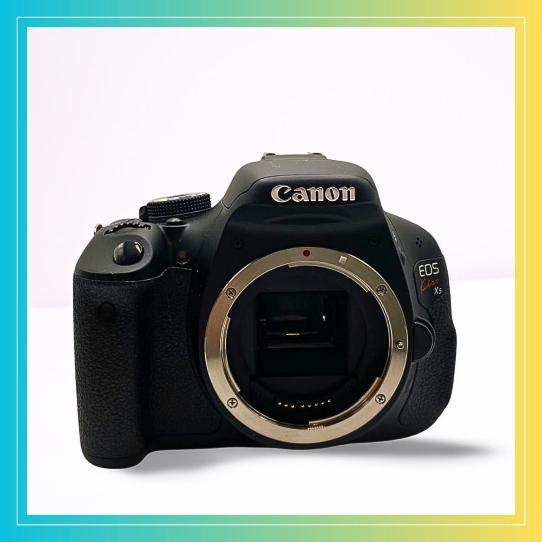 ❤️お得なフォロー割❤️ キャノンCanonKissX5極美品ダブルレンズキット