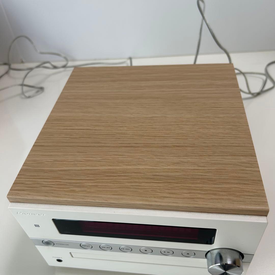 Pioneer ｘ-CM56 ホワイトミニコンポ