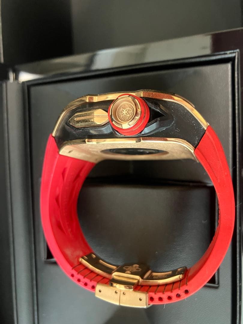 GOLDEN CONCEPT ローズゴールド/レッドベルト・ブラックベルト