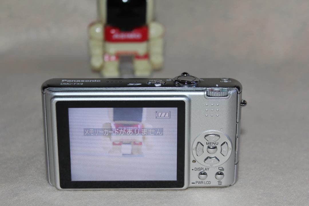 動作品！作例付！Panasonic LUMIX DMC-FX9　充電器付　訳あり