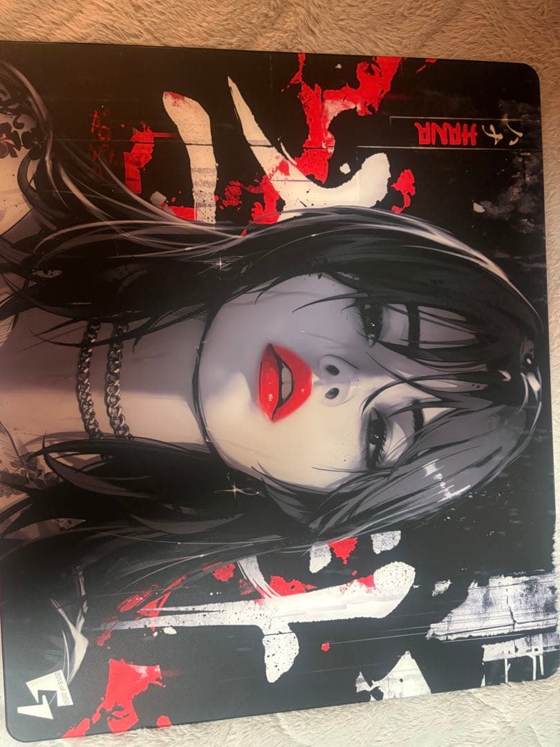 GLSSWRKS Hana ガラスマウスパッド