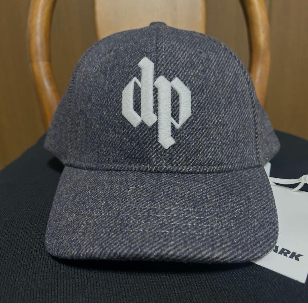 【DARKPARK】EMBROIDERED WOOL BASEBALL CAP