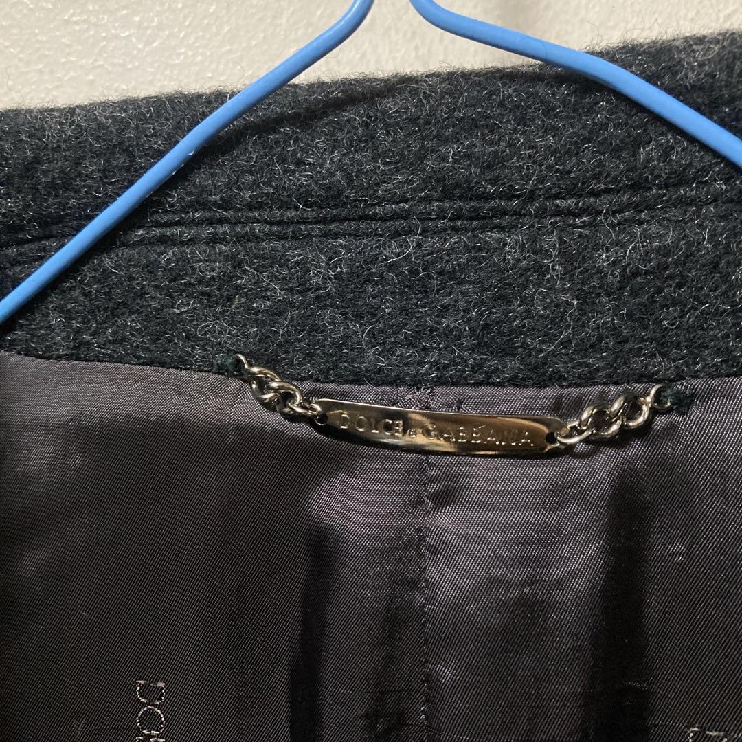 超美品 Dolce&Gabbana ドルチェアンドガッバーナ チェスターコート