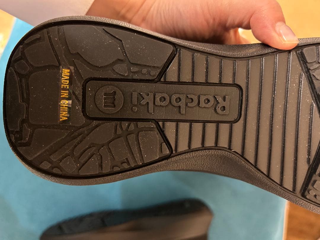 【Mサイズ】ラクバキ ニットブーツ ブラック【試着のみ】