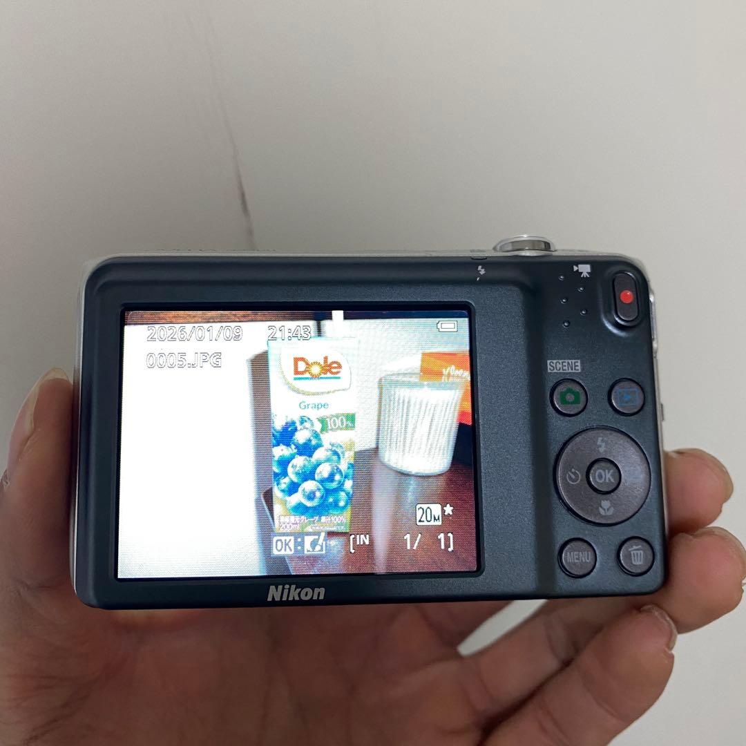 Nikon COOLPIX S3500 動作確認済美品2005万画素SDカード付