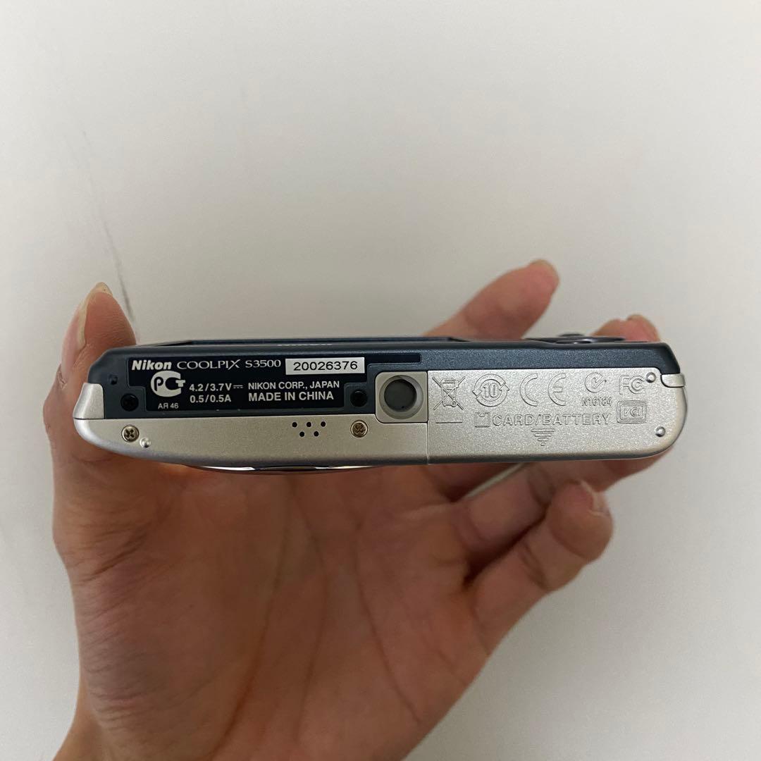 Nikon COOLPIX S3500 動作確認済美品2005万画素SDカード付
