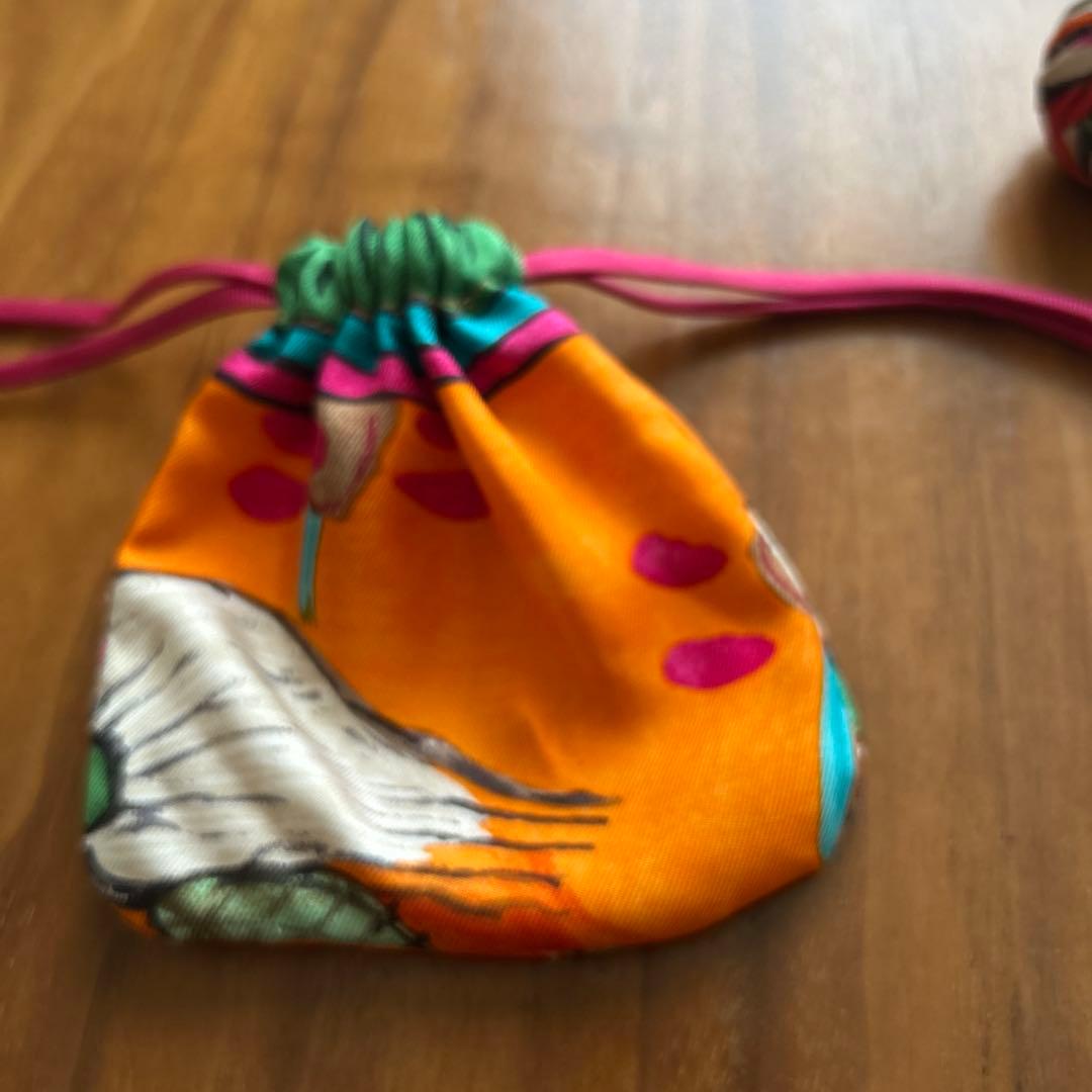 エルメス ヘアゴム　巾着付き