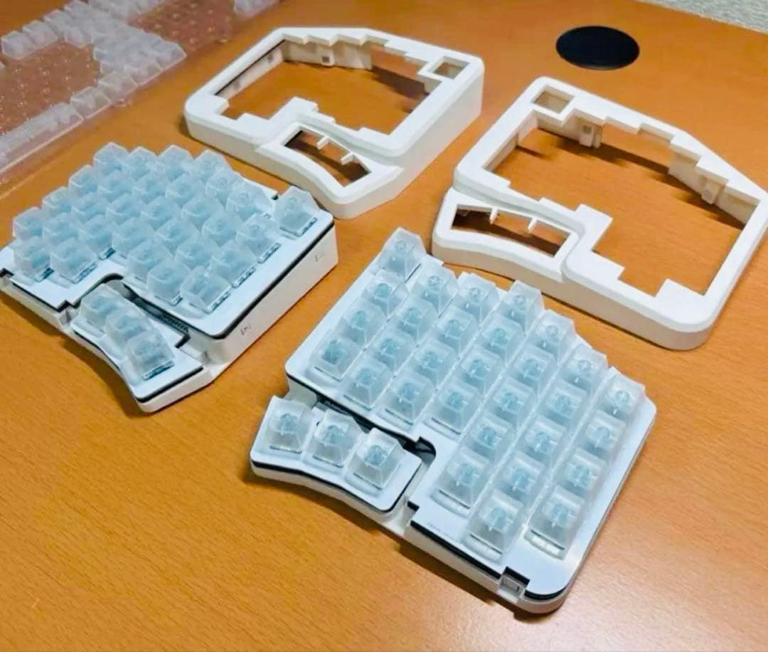 【美品】分割Timothy 有線式、LED付、UV塗装、スイッチ交換可