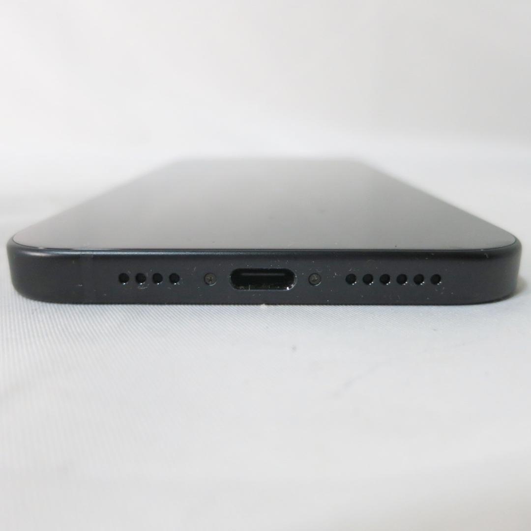 【本体】iPhone 15Plus 128GBブラックMU083J/A