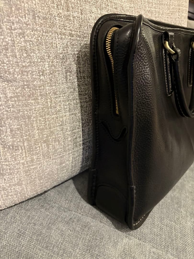 【美品】土屋鞄　ウルバーノ　アーバンブリーフ黒　メンズビジネスバッグ