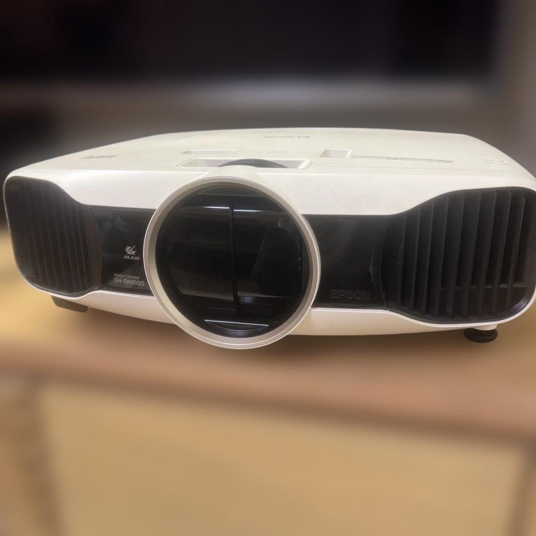 EPSON EH-TW8100プロジェクターHDMI 3D対応　使用時間347h