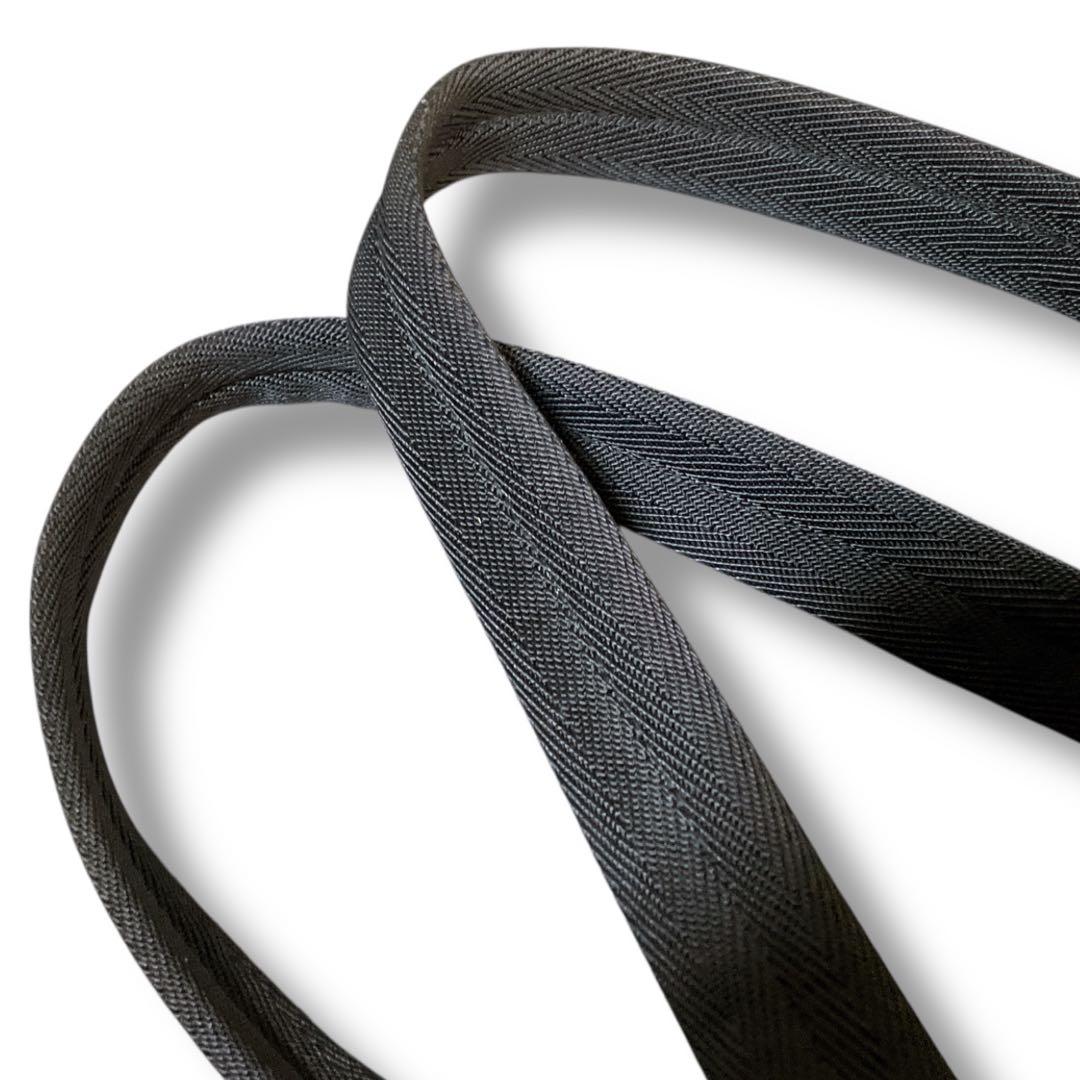 プラダスポーツ イタリア製 デニム トートバッグ ハンドバッグ ブラック系