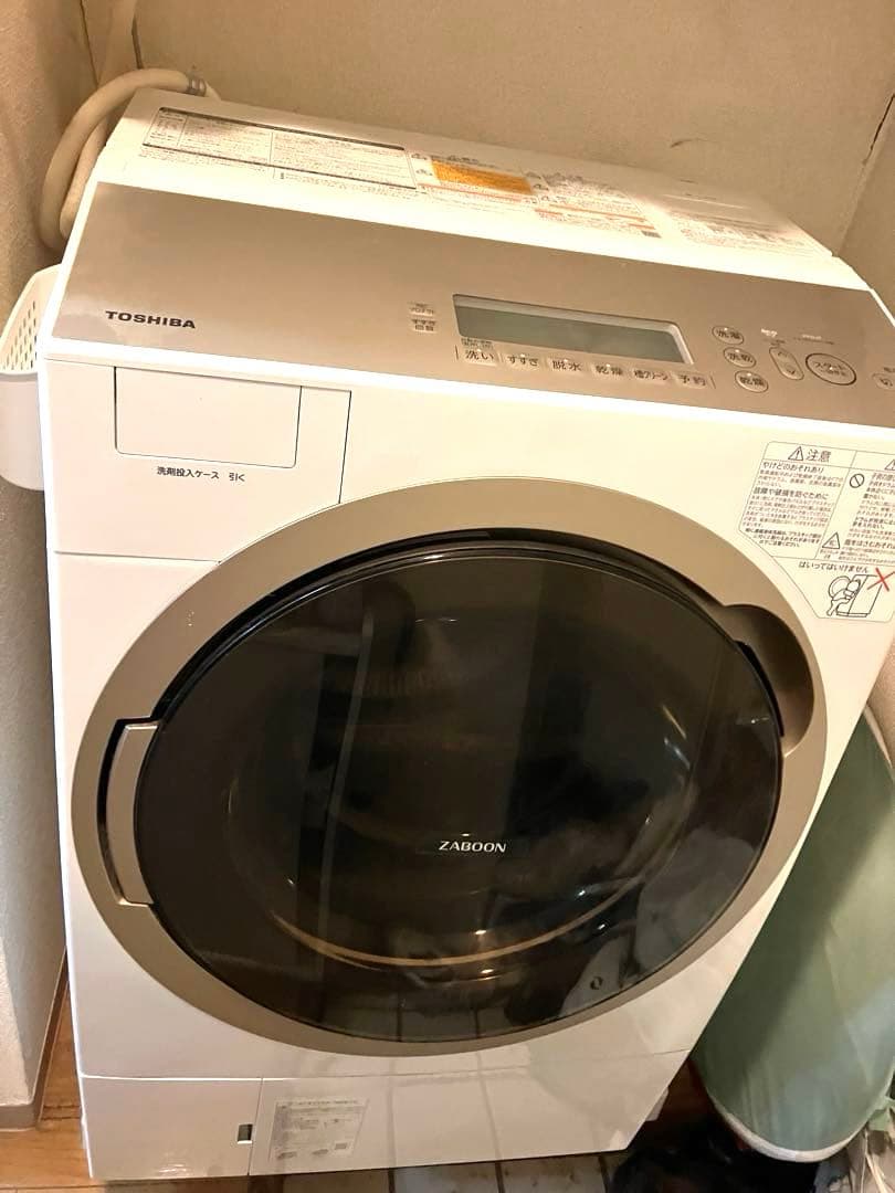 ZABOON 東芝　ドラム式洗濯機 TW-117A6L(W) TOSHIBA