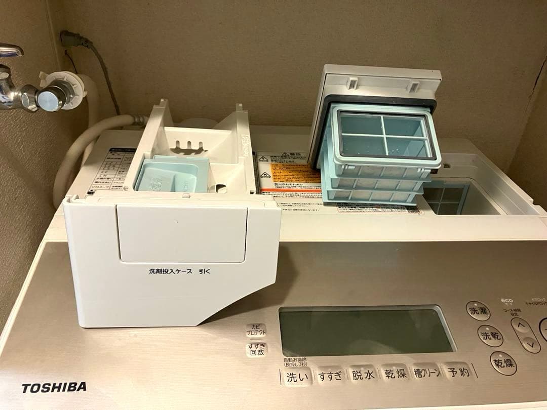 ZABOON 東芝　ドラム式洗濯機 TW-117A6L(W) TOSHIBA