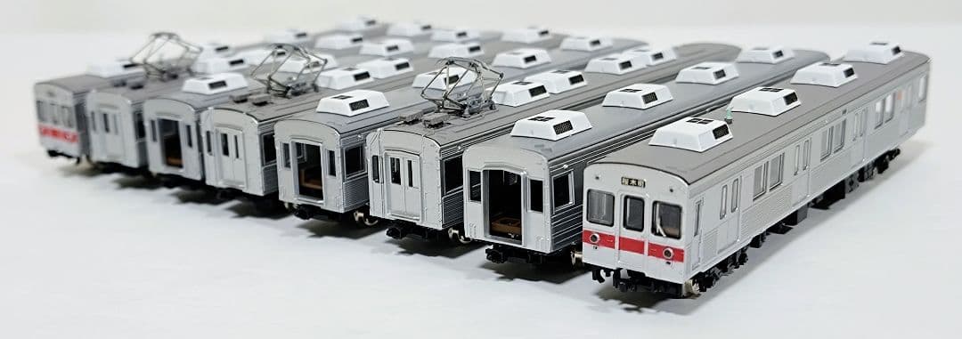 「ジャンク」鉄コレ 東急8000系 ８両セット