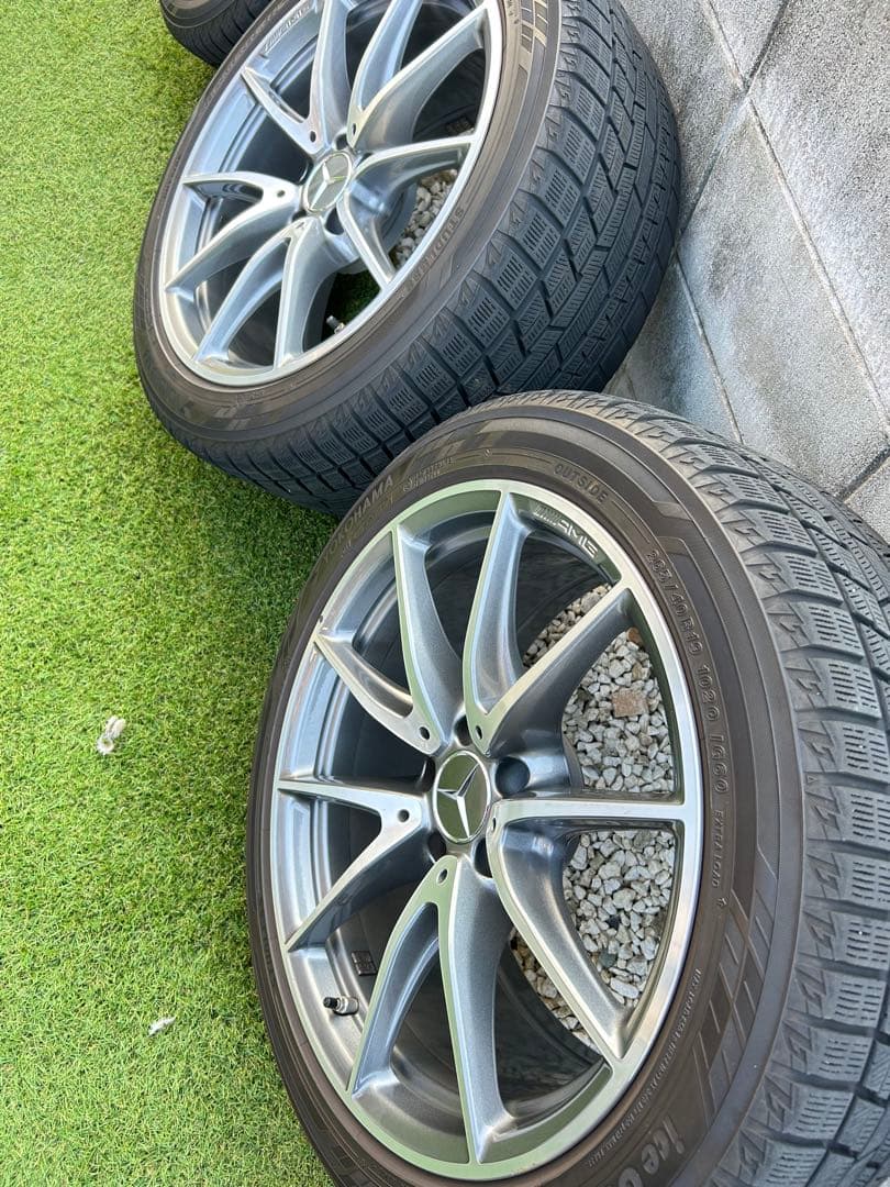 メルセデスベンツAMG E63 純正19インチ ホイール　ヨコハマ　IG60