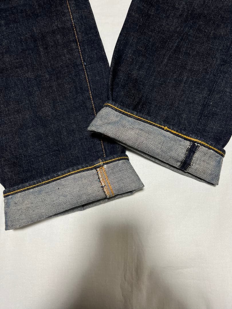 EVISU No.1 2000 33×35 プラチナ耳 水色カモメ 金耳 no1