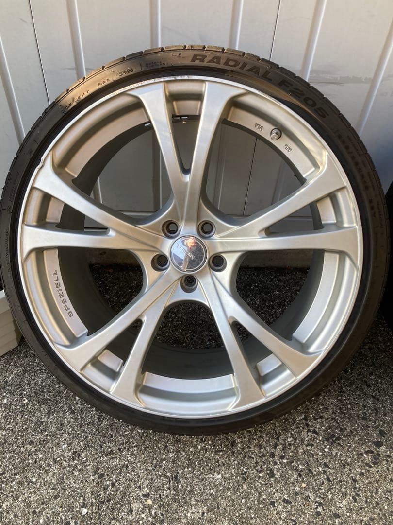 SPEZIELL カラトバ 19-9.0 +45 8部山 pcd100