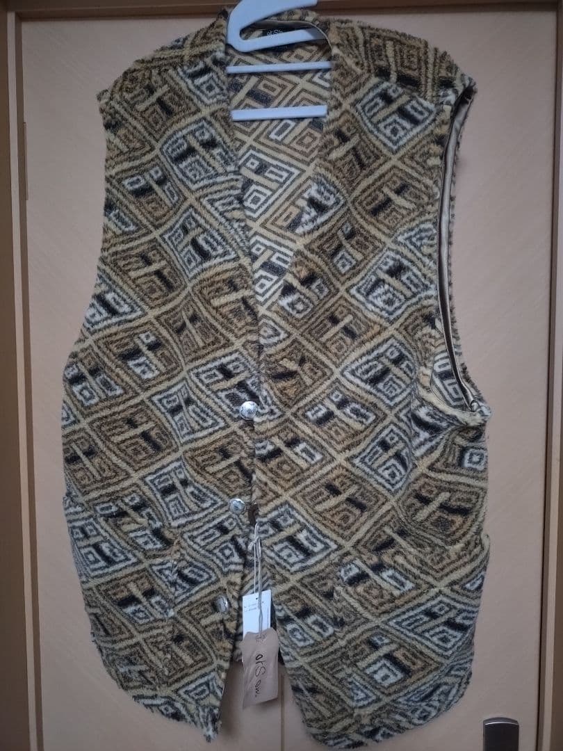 山*嵐様 仲津3 / KUBA FLEECE VEST IMA:ZINE SP