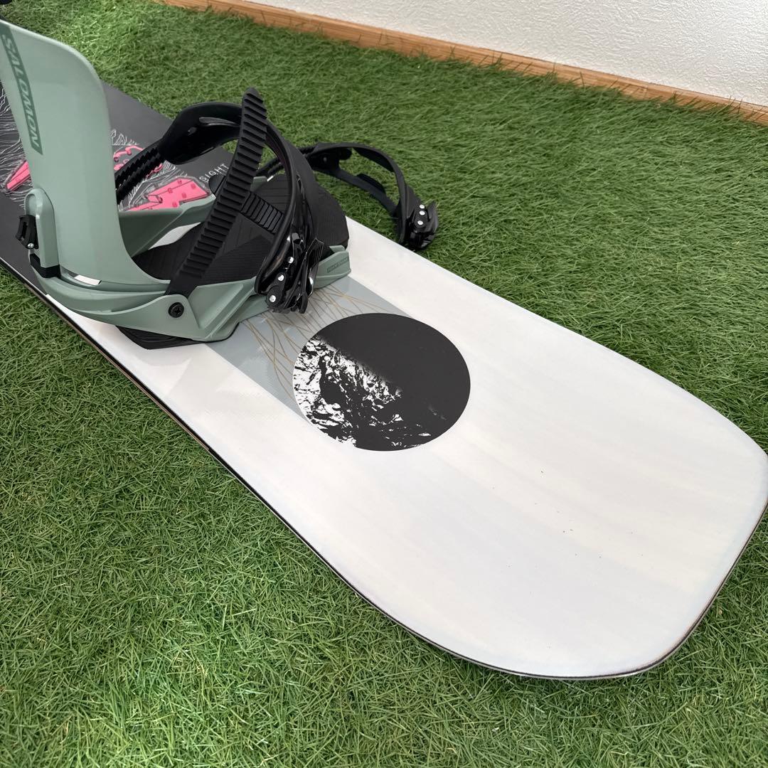 ブーツ無し‼️O25 SALOMON 150cm メンズスノーボードセット