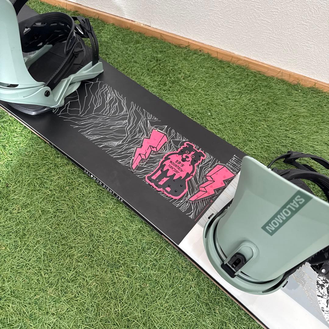 ブーツ無し‼️O25 SALOMON 150cm メンズスノーボードセット