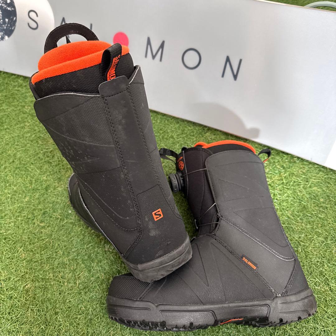 ブーツ無し‼️O25 SALOMON 150cm メンズスノーボードセット