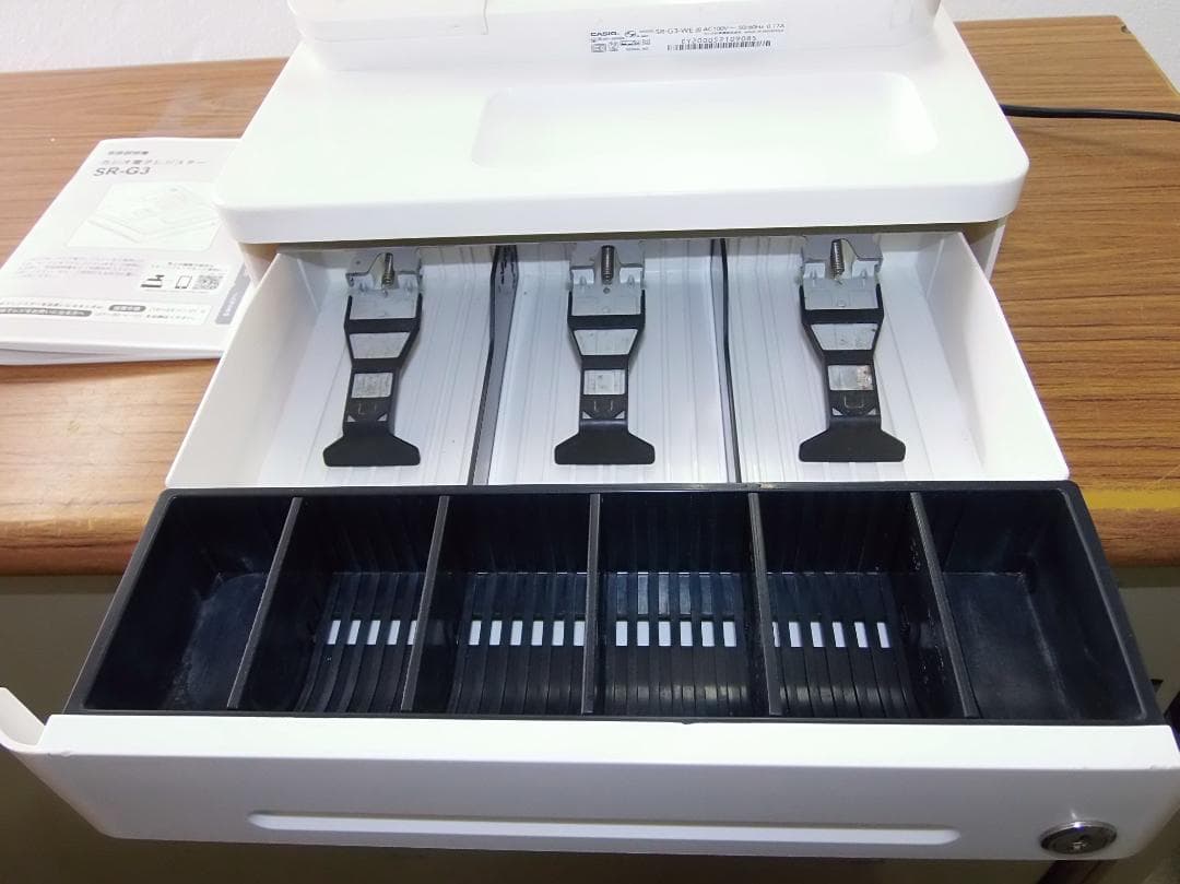 カシオ SR-G3 2022年製 適格簡易請求書対応 レジスター 250728