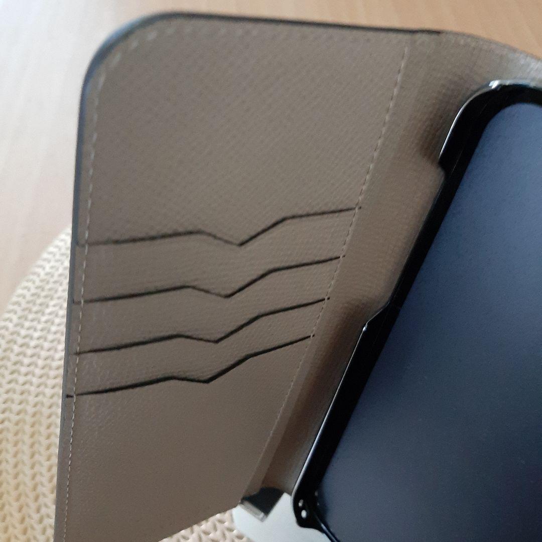 【ボナベンチュラ】 ダイアリーケース iPhone 14 Plus, グレージュ