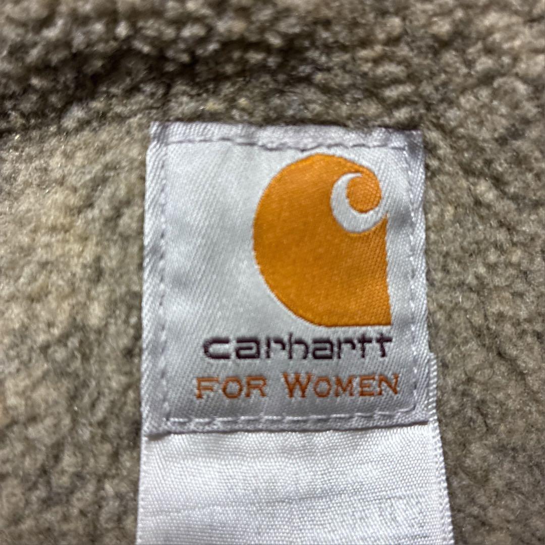 Carhartt 裏ボア ダックベスト くすみパープル メンズL相当 USA生地