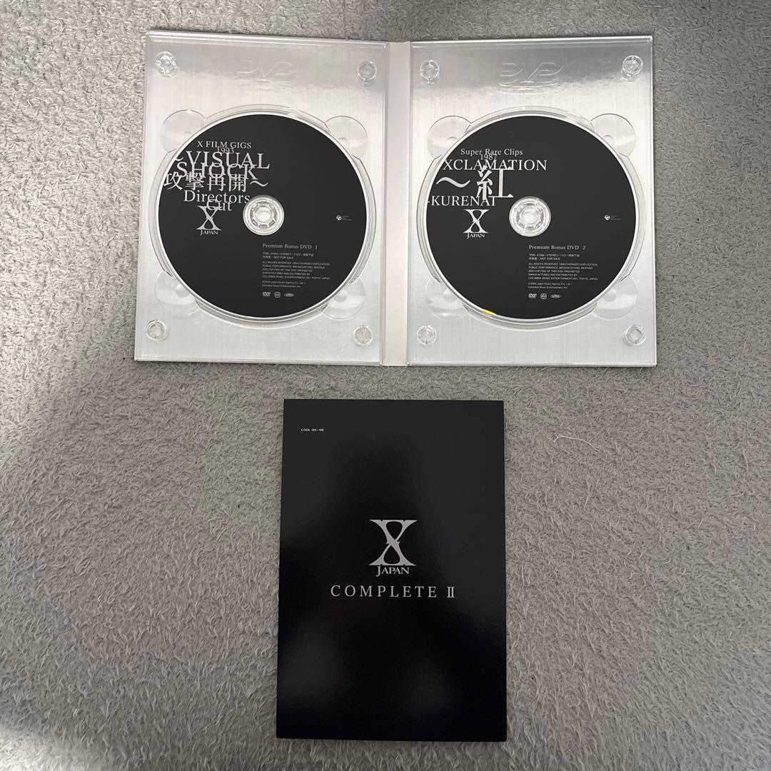 X JAPAN COMPLETE Ⅱ (CD+DVDセット)