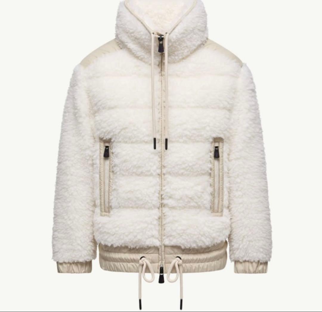 極美品　モンクレール　グルノーブル　ボア　テディ　カーディガン　ブルゾン　XS